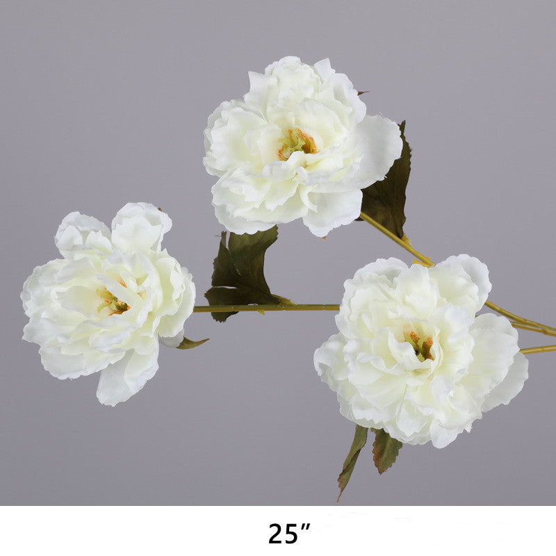 Tallos artificiales para bodas y eventos - 5 Blanco