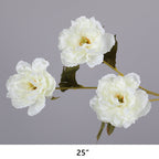 Tallos artificiales para bodas y eventos - 5 Blanco