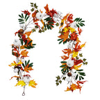 Calabazas artificiales para decoración de otoño