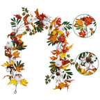 Calabazas artificiales para decoración de otoño
