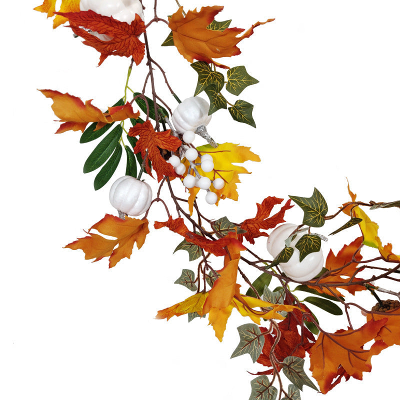 Calabazas artificiales para decoración de otoño