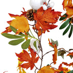 Calabazas artificiales para decoración de otoño