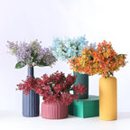 Tallos artificiales de 15" para bodas y eventos - Blanco