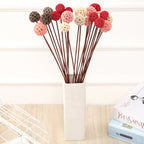 Tallos artificiales de 12" x 8" para bodas y eventos - Blanco