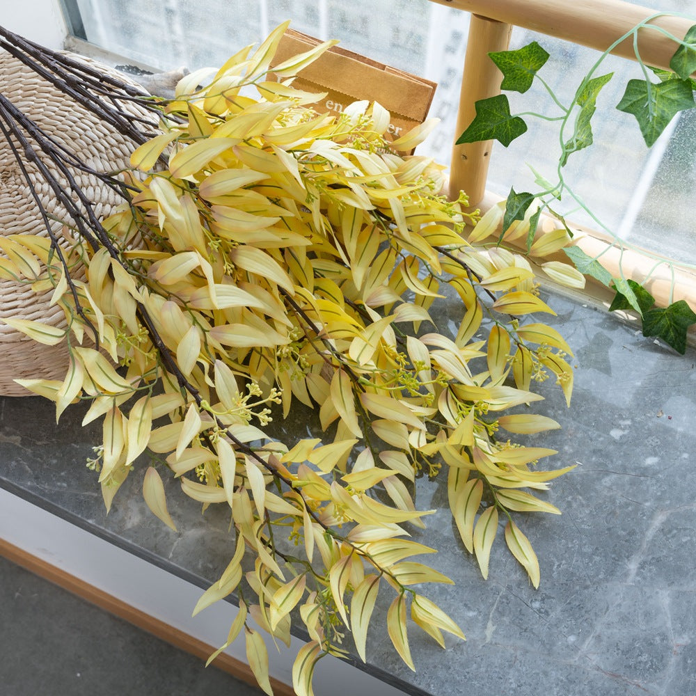 Ramas artificiales de 29" x 8" para bodas y eventos - Fall amarillo