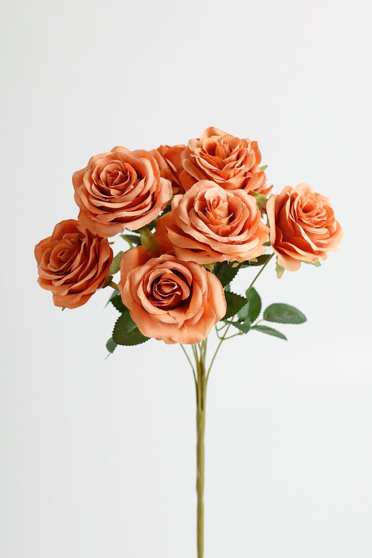 Rosas artificiales de 17" para bodas y eventos