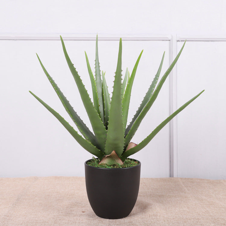 Planta artificial en maceta con tacto real 4 piezas para bodas y eventos