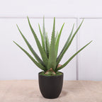 Planta artificial en maceta con tacto real 4 piezas para bodas y eventos