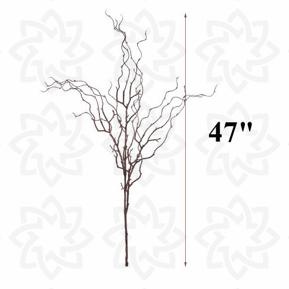 Tallos artificiales de 47" 3 piezas para bodas y eventos