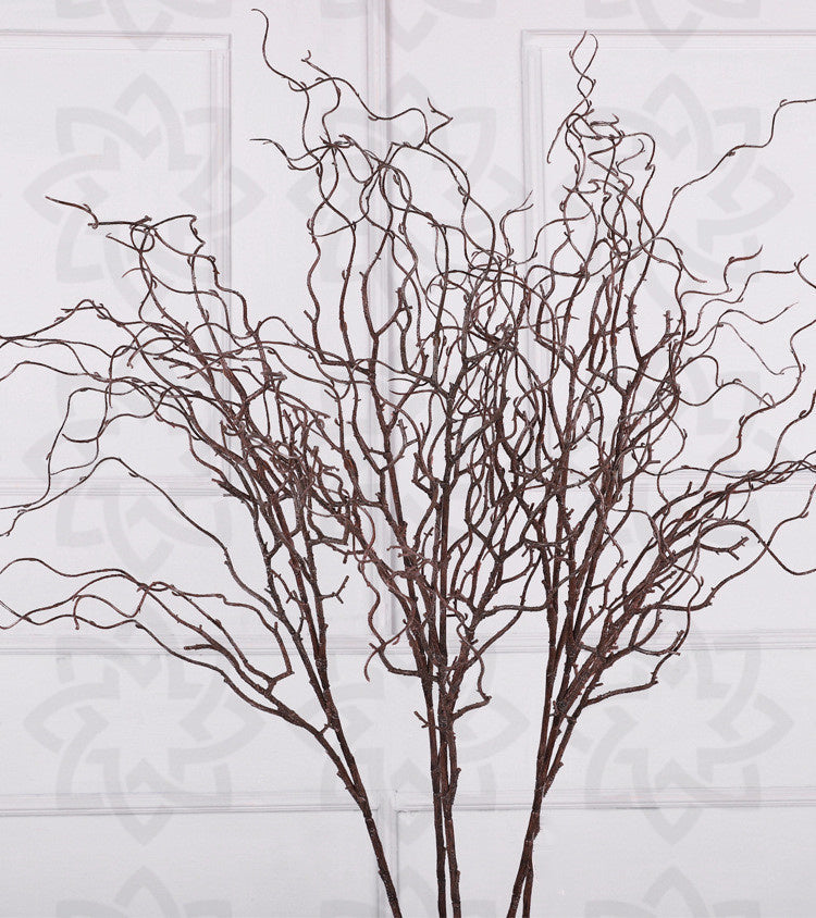 Tallos artificiales de 47" 3 piezas para bodas y eventos - Dark marrón