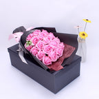 Rosas artificiales de 15" x 8" para bodas y eventos - Rosa