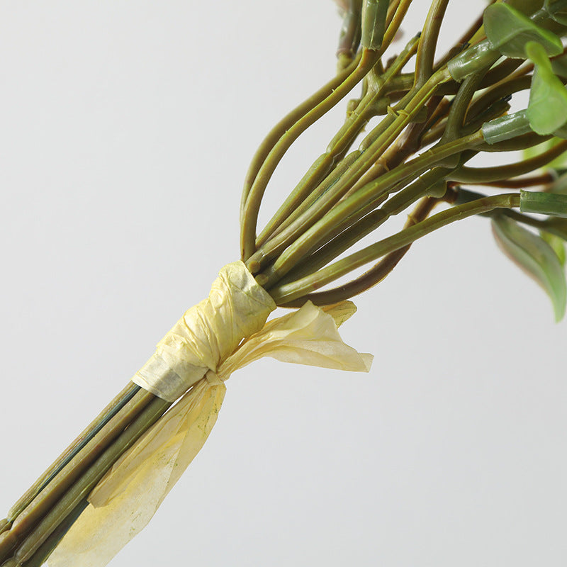 Arbusto artificial con resistencia a los rayos UV de 14" para jardín, balcón y terraza