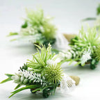 Boutonniere artificial para jardín, balcón y terraza