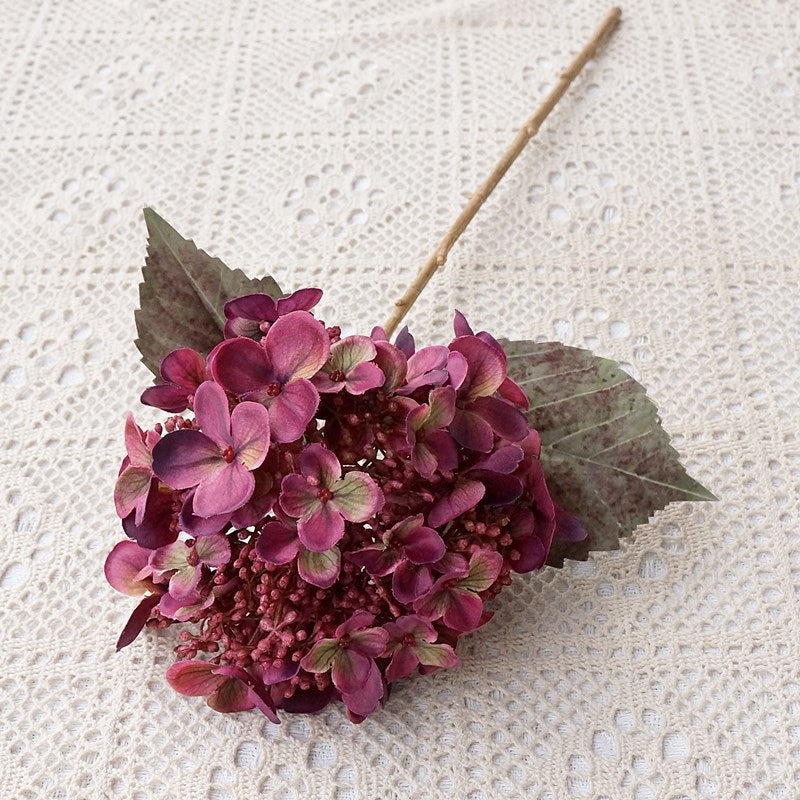 Hortensias artificiales de 20" para bodas y eventos