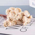 Ranúnculos artificiales de 12" x 5" para bodas y eventos