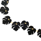 Hojas de monstera artificiales con resistencia a los rayos UV para jardín, balcón y terraza - 1 10+1 piezas