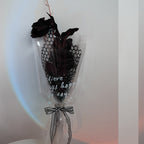 Rosas artificiales de 26" para arreglos florales y proyectos DIY