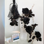 Rosas artificiales de 26" para arreglos florales y proyectos DIY