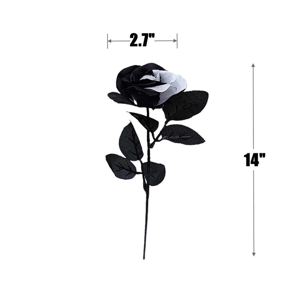 Rosas artificiales de 14" x 3" 10 piezas para decoración del hogar