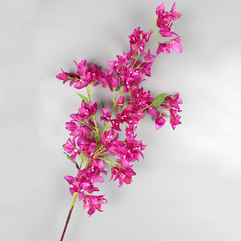 Bugambilias artificiales de 47" para bodas y eventos - Deep rojo