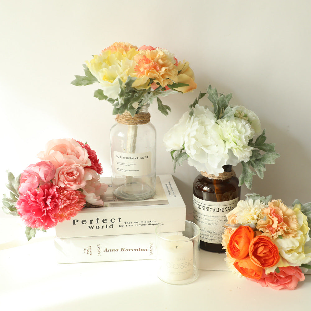 Flores artificiales de 11" para bodas y eventos - 1
