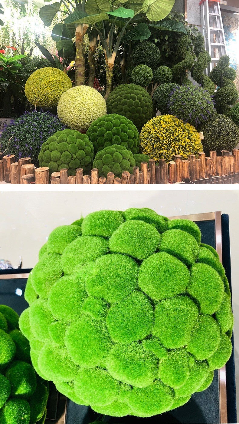 Planta artificial con resistencia a los rayos UV para jardín, balcón y terraza