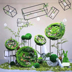 Planta artificial con resistencia a los rayos UV para jardín, balcón y terraza - Verde 40cm/15.7"