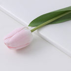 Tulipanes artificiales con tacto real de 18.8" para bodas y eventos