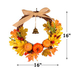Hojas de arce artificiales de 16" para decoración de otoño