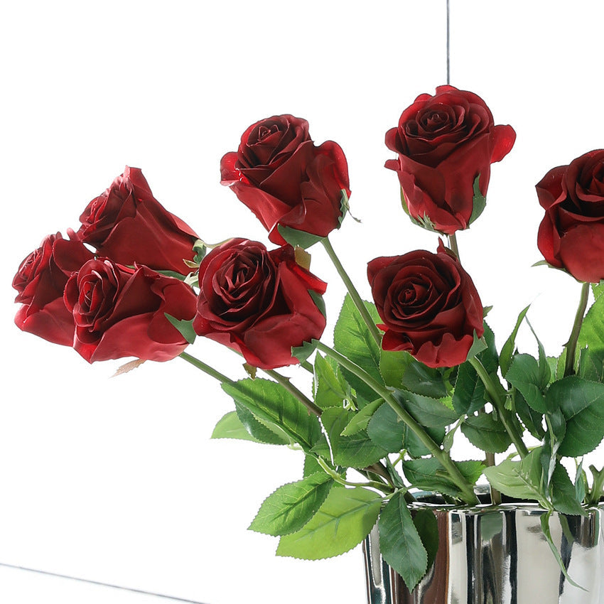 Rosas artificiales de 18" para bodas y eventos - Rosa claro/lilac/crema