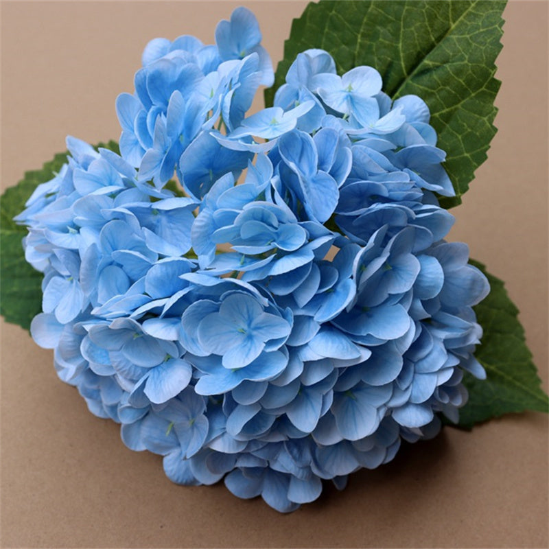 Hortensias artificiales con tacto real de 20" para bodas y eventos - Rosa