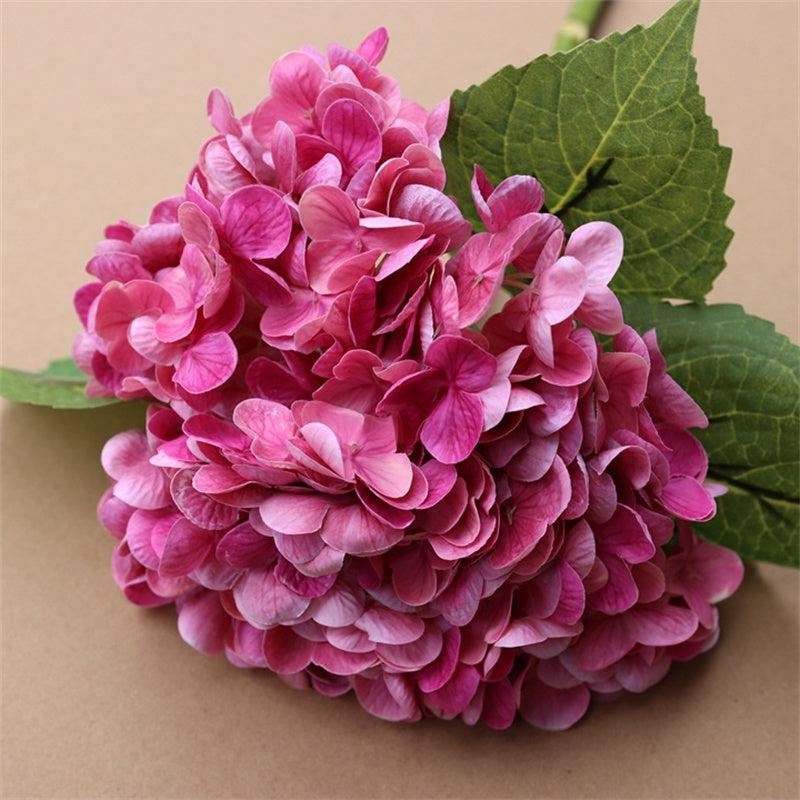 Hortensias artificiales con tacto real de 20" para bodas y eventos