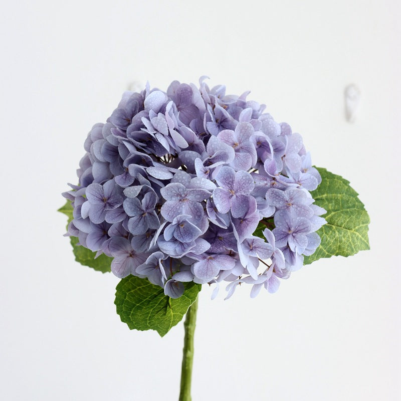 Hortensias artificiales con tacto real de 20" para bodas y eventos - Light verde