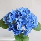 Hortensias artificiales con tacto real de 20" para bodas y eventos - Azure