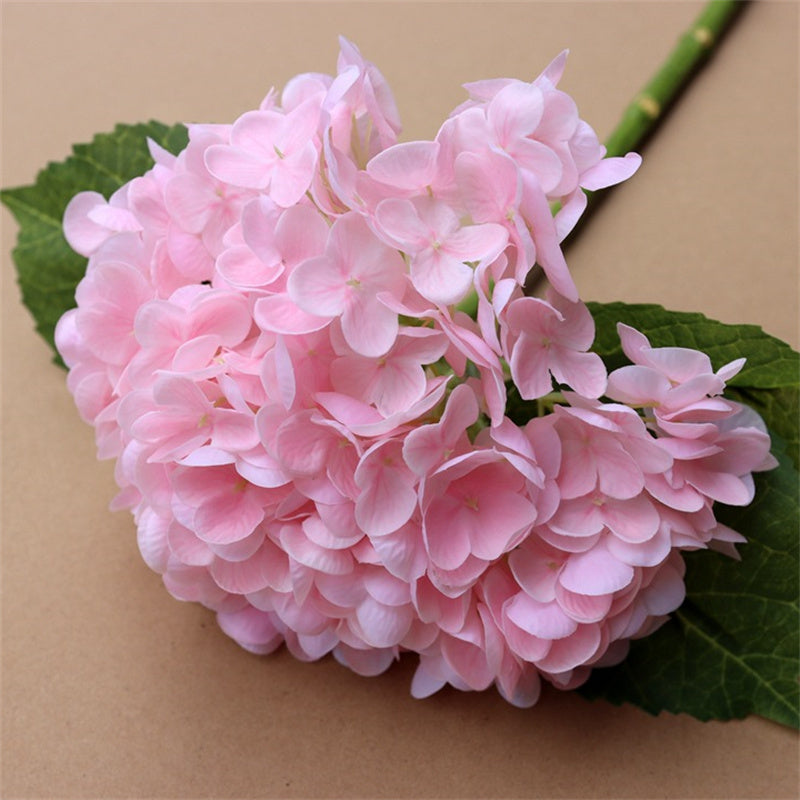 Hortensias artificiales con tacto real de 20" para bodas y eventos - Lavender