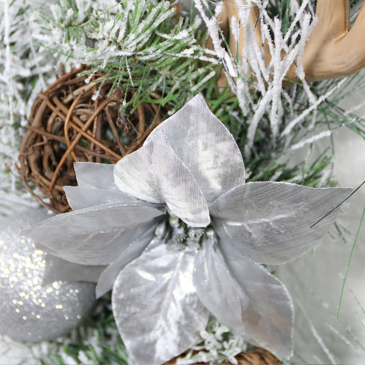 Ramas de pino artificiales de 29" para decoración de interiores