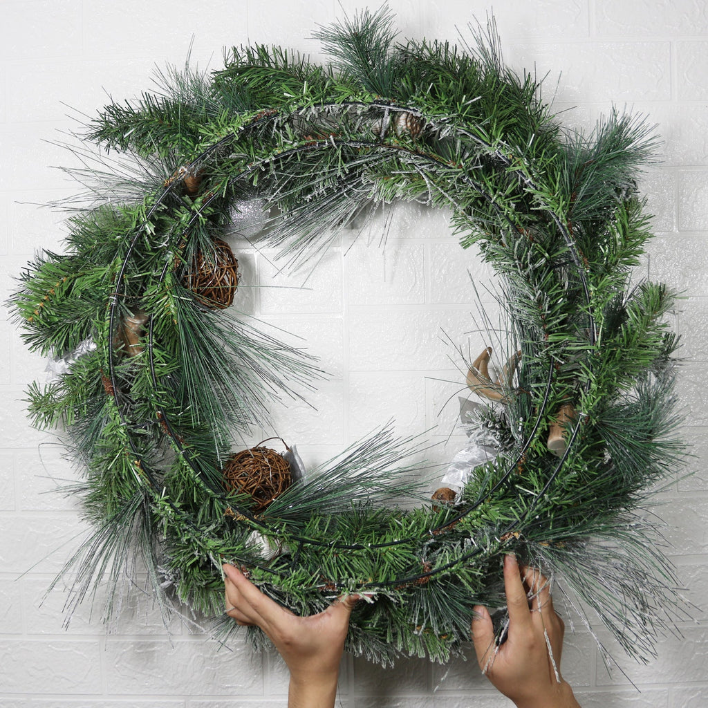 Ramas de pino artificiales de 29" para decoración de interiores