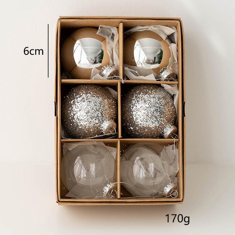 Adorno colgante artificial de 2" x 2" 6 piezas para bodas y eventos