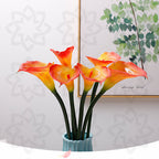 Calas artificiales con tacto real de 25" 12 piezas para bodas y eventos - Blanco