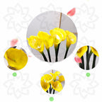 Calas artificiales con tacto real de 25" 12 piezas para bodas y eventos - Rosa
