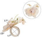 Orquídeas artificiales de 4" x 3" para bodas y eventos