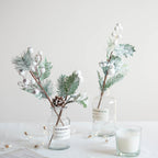 Bayas decorativas artificiales para bodas y eventos - Verde C