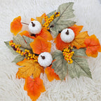 Calabazas artificiales de 12" para jardín, balcón y terraza
