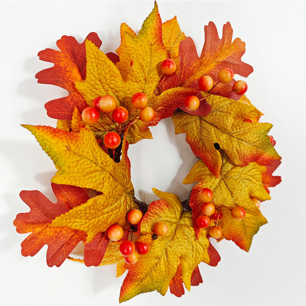Calabazas artificiales de 12" para jardín, balcón y terraza - B
