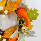 Calabazas artificiales de 12" para jardín, balcón y terraza