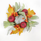 Calabazas artificiales de 12" para jardín, balcón y terraza