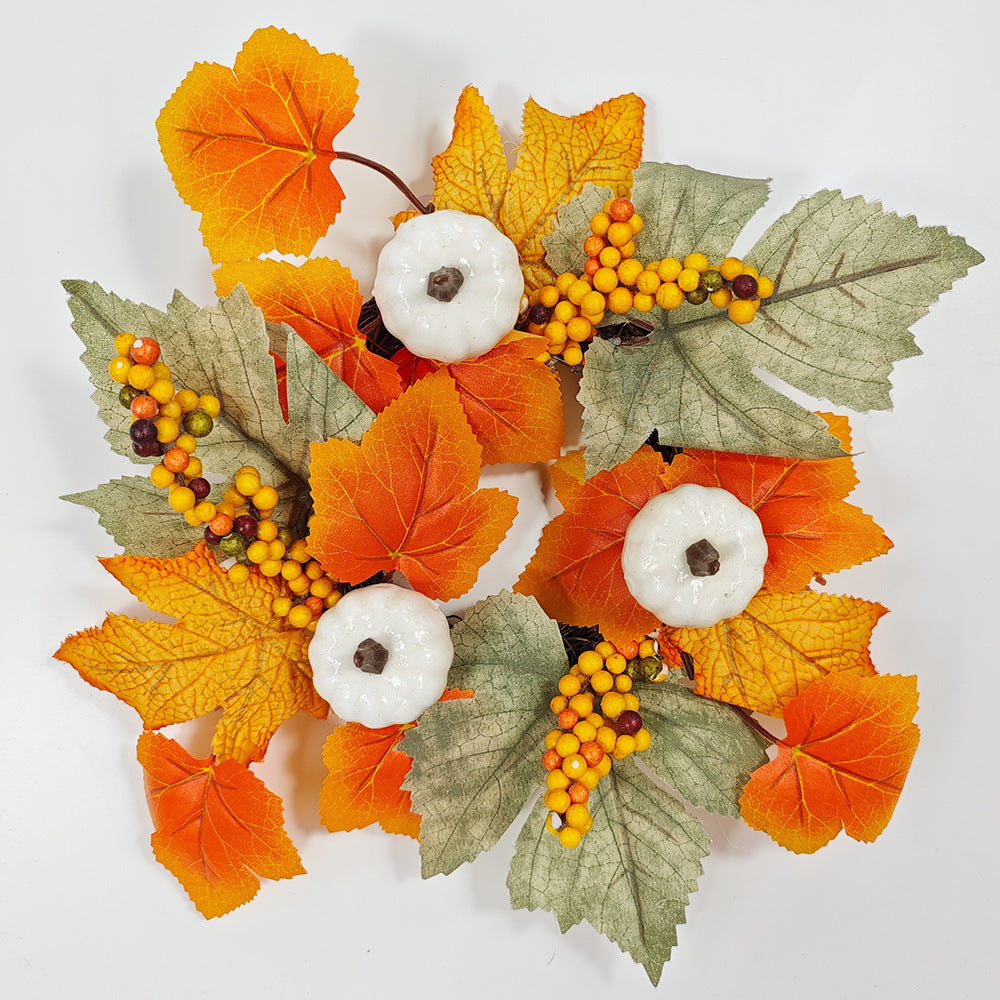 Calabazas artificiales de 12" para jardín, balcón y terraza
