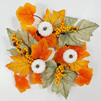 Calabazas artificiales de 12" para jardín, balcón y terraza