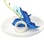 Orquídeas artificiales de 4" x 3" para bodas y eventos - Naranja