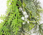 Ramas de pino artificiales de 18" x 15" para decoración de interiores